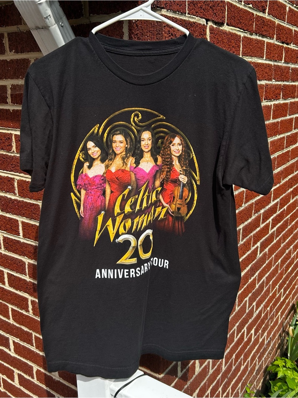 Celtic Woman 20th Anniversary Tour Black Graphic Tee